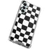Black and White Zoomed Checkerboard Galaxy A16 5G Clear Case