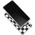 Black and White Zoomed Checkerboard Galaxy A16 5G Clear Case