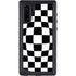 Black and White Zoomed Checkerboard Galaxy Cases