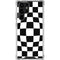 Black and White Zoomed Checkerboard Galaxy S23 Ultra Clear Case
