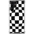 Black and White Zoomed Checkerboard Galaxy S23 Ultra Clear Case