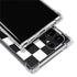 Black and White Zoomed Checkerboard Galaxy S23 Ultra Clear Case
