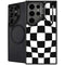 Black and White Zoomed Checkerboard Galaxy S24 Ultra Kickstand Case