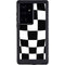 Black and White Zoomed Checkerboard Galaxy S24 Ultra Waterproof Case