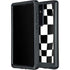 Black and White Zoomed Checkerboard Galaxy S24 Ultra Waterproof Case