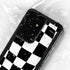 Black and White Zoomed Checkerboard Galaxy S24 Ultra Waterproof Case