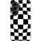 Black and White Zoomed Checkerboard Galaxy S26 Plus Impact Case