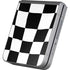 Black and White Zoomed Checkerboard Galaxy Z Flip6 Skin