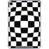Black and White Zoomed Checkerboard iPad 11th Gen (2025) Clear Case