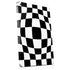 Black and White Zoomed Checkerboard Apple iPad Skin