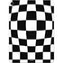 Black and White Zoomed Checkerboard Apple iPad Air Skin