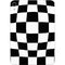 Black and White Zoomed Checkerboard Apple iPad Mini Skin