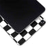Black and White Zoomed Checkerboard Apple iPad Mini Skin