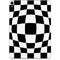 Black and White Zoomed Checkerboard Apple iPad Pro Skin