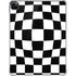 Black and White Zoomed Checkerboard iPad Pro 11in (2024) Clear Case