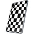 Black and White Zoomed Checkerboard iPad Pro 11in (2024) Clear Case