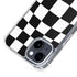 Black and White Zoomed Checkerboard iPhone 14 MagSafe Case