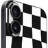 Black and White Zoomed Checkerboard iPhone 16 Skin