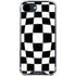 Black and White Zoomed Checkerboard iPhone 16e Clear Case