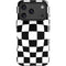 Black and White Zoomed Checkerboard iPhone 18 Pro Impact Case