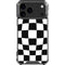 Black and White Zoomed Checkerboard iPhone 18 Pro Max Clear Case