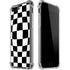 Black and White Zoomed Checkerboard iPhone Cases
