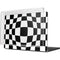 Black and White Zoomed Checkerboard MacBook Pro 14in (2021-24) Case plus Skin