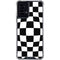 Black and White Zoomed Checkerboard Moto G Power 5G (2024) Clear Case