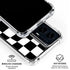 Black and White Zoomed Checkerboard Moto G Power 5G (2024) Clear Case