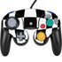 Black and White Zoomed Checkerboard Nintendo Skins