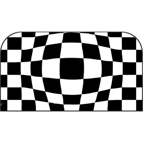 Black and White Zoomed Checkerboard Nintendo Switch 2 (2025) with Joy-Con Skin