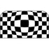 Black and White Zoomed Checkerboard Nintendo Switch 2 (2025) with Joy-Con Skin