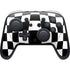Black and White Zoomed Checkerboard Nintendo Skins