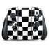 Black and White Zoomed Checkerboard Nintendo Skins