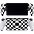 Black and White Zoomed Checkerboard PlayStation Portal Remote Player Skin