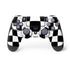 Black and White Zoomed Checkerboard PlayStation PS4 Skins
