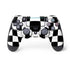 Black and White Zoomed Checkerboard PlayStation PS4 Skins
