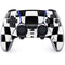 Black and White Zoomed Checkerboard PS5 DualSense Edge Pro Controller Skin