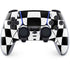 Black and White Zoomed Checkerboard PS5 DualSense Edge Pro Controller Skin