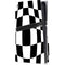 Black and White Zoomed Checkerboard PS5 Pro Disk Console Skin