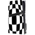 Black and White Zoomed Checkerboard PS5 Pro Disk Console Skin