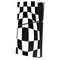 Black and White Zoomed Checkerboard PS5 Slim Digital Edition Console Skin
