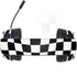 Black and White Zoomed Checkerboard Razer Kraken X Skin
