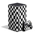 Black and White Zoomed Checkerboard Xbox Series X Skins