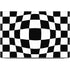 Black and White Zoomed Checkerboard Dell XPS Skin