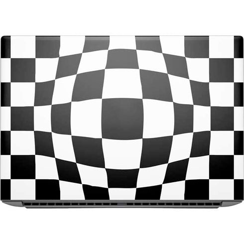 Black and White Zoomed Checkerboard HP ZBook Fury 16 G10 Skin