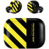 Black and Yellow Stripes Amazon Echo Buds Skin