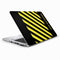 Black and Yellow Stripes HP Elitebook Skin