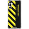 Black and Yellow Stripes Gabb Phone 4 Clear Case