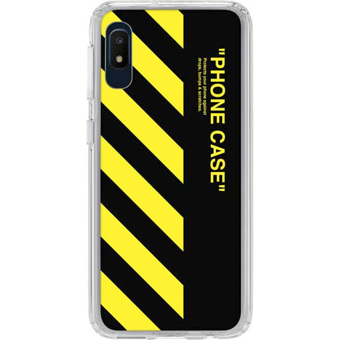 Black and Yellow Stripes Galaxy Cases